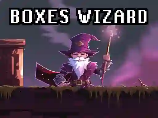 Oyunu Boxes Wizard çevrimiçi