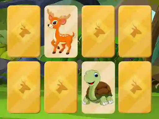 Oyunu Wild Animals Memory çevrimiçi