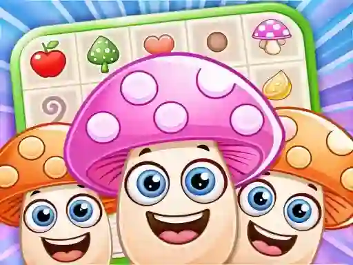 Oyunu Mushroom Fever Match 3 çevrimiçi