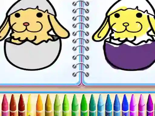 Oyunu Coloring Bunny Book çevrimiçi