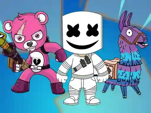 Oyunu Fortnite Coloring Book çevrimiçi