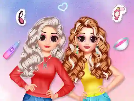 Oyunu Besties Makeover Salon çevrimiçi