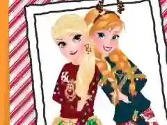 Oyunu Sisters Ugly Xmas Sweater çevrimiçi