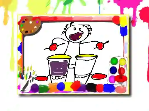 Oyunu Music Coloring Book çevrimiçi