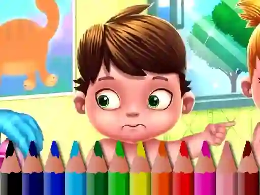 Oyunu Back To School: Baby Coloring Book çevrimiçi