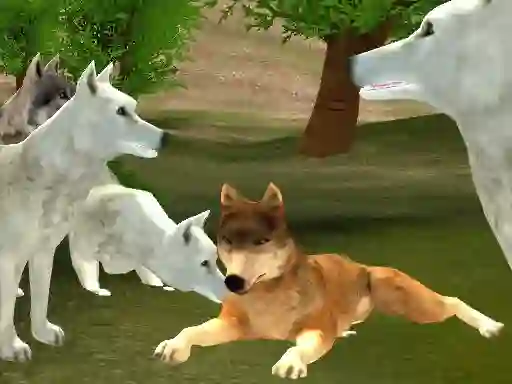 Oyunu Wild Wolves Hunger Attack çevrimiçi