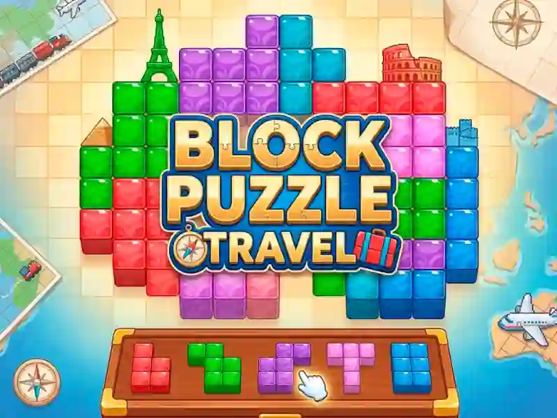 Oyunu Block Puzzle Travel çevrimiçi