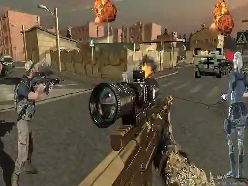 Oyunu US Army Commando: Elite Commando War çevrimiçi