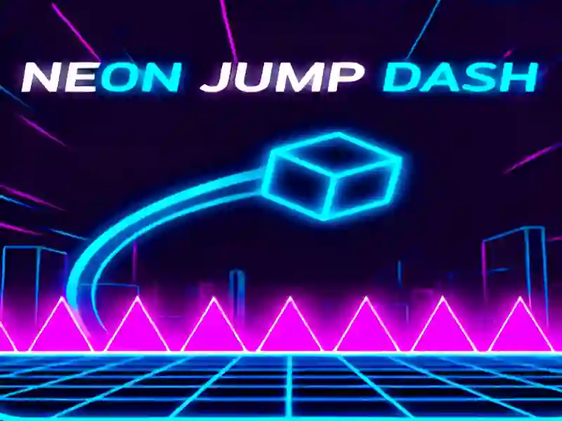 Oyunu Neon Jump Dash çevrimiçi