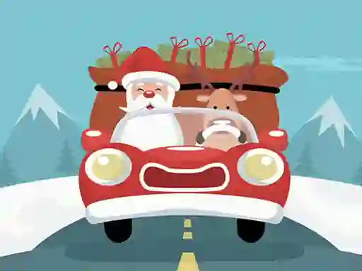 Oyunu Santa Giving Presents Jigsaw çevrimiçi