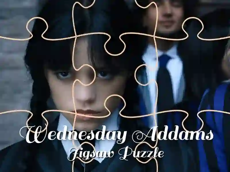 Oyunu Wednesday Addams Jigsaw Puzzle çevrimiçi