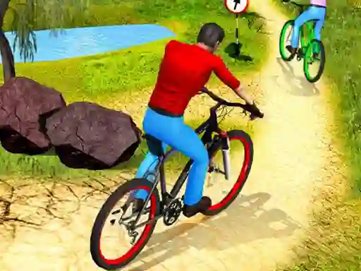 Oyunu Uphill Offroad Bicycle Rider çevrimiçi