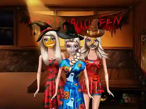 Oyunu Spooky Halloween Dolls çevrimiçi