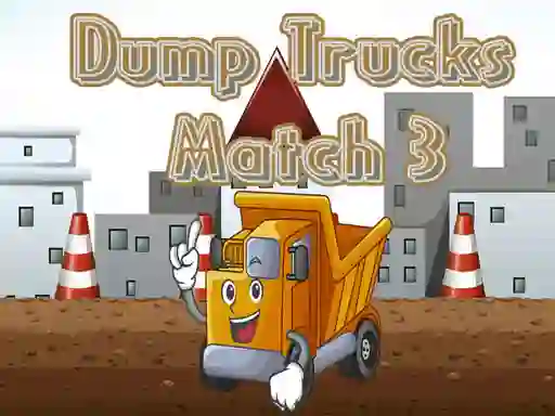 Oyunu Dump Trucks Match 3 çevrimiçi
