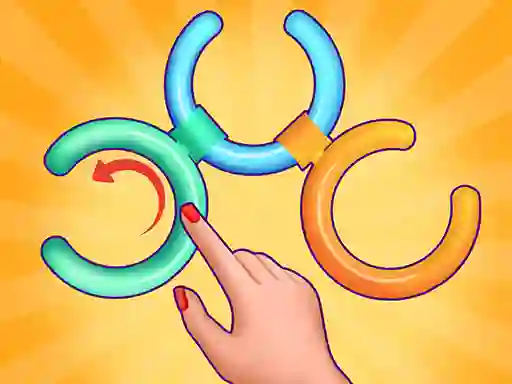 Oyunu Untangle Rings Master çevrimiçi