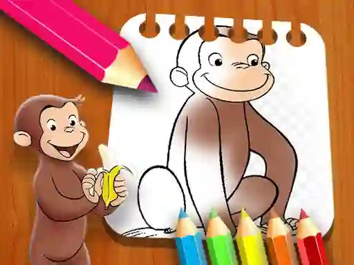 Oyunu Curious George Coloring Book çevrimiçi