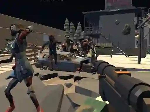Oyunu Zombie Virus FPS çevrimiçi