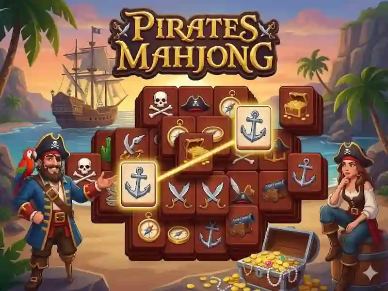 Oyunu Pirates Mahjong çevrimiçi