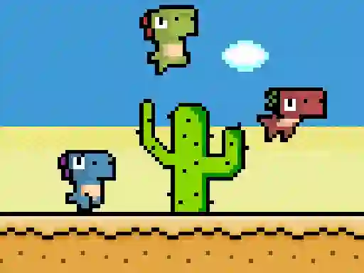 Oyunu Pixel Dino Run çevrimiçi