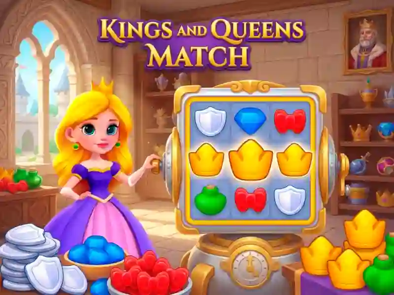 Oyunu Kings and Queens Match çevrimiçi
