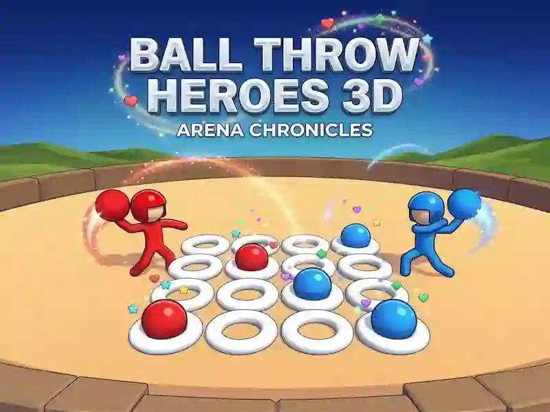 Oyunu Ball Throw Heroes 3D çevrimiçi