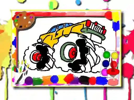 Oyunu Monster Truck Coloring Book çevrimiçi