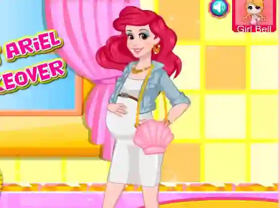 Oyunu Pregnant Ariel Real Makeover çevrimiçi