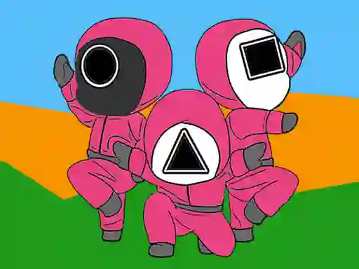 Oyunu Squid Coloring Book çevrimiçi