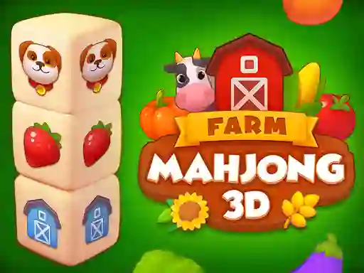 Oyunu Farm Mahjong 3D çevrimiçi