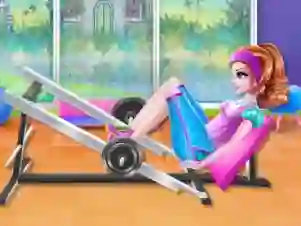 Oyunu Princesses: fitness against fat çevrimiçi