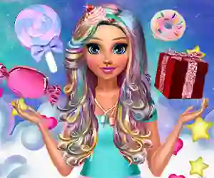 Oyunu Katie's Candy Look çevrimiçi