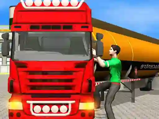 Oyunu Oil Tanker Transporter Truck Simulator çevrimiçi