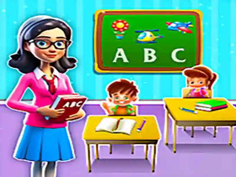 Oyunu Kindergarten School Teacher çevrimiçi