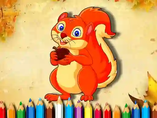 Oyunu Squirrel Coloring Book çevrimiçi