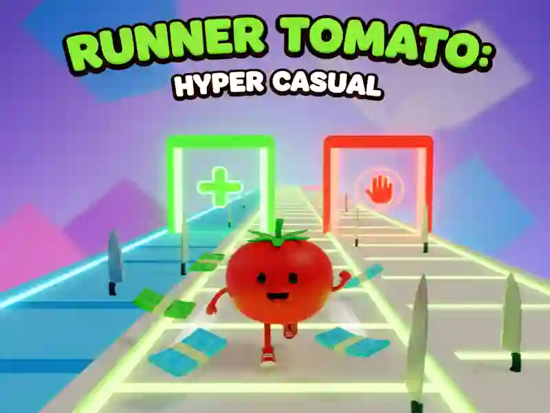 Oyunu Runner Tomato: Hyper Casual çevrimiçi