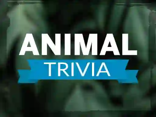 Oyunu Animal Trivia çevrimiçi