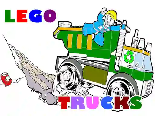 Oyunu Lego Trucks Coloring çevrimiçi