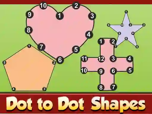 Oyunu Dot To Dot Shapes çevrimiçi