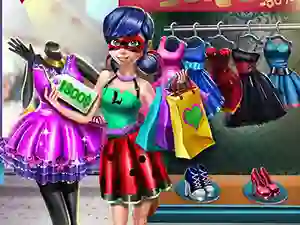 Oyunu Dotted girl realife shopping çevrimiçi