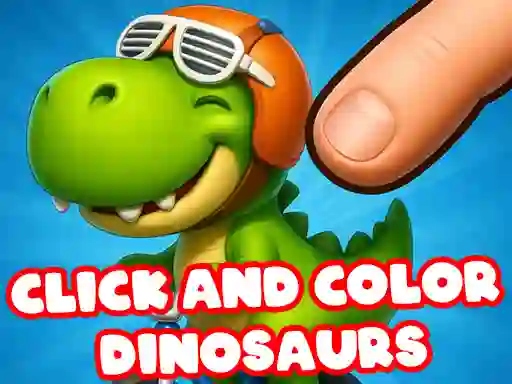 Oyunu Click And Colors Dinosaurs çevrimiçi
