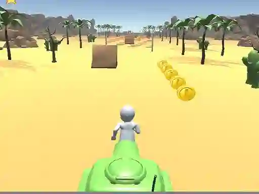 Oyunu 3D Desert Parkour çevrimiçi