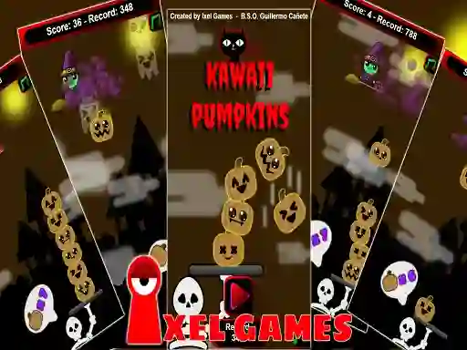 Oyunu Kawaii Pumpkins çevrimiçi