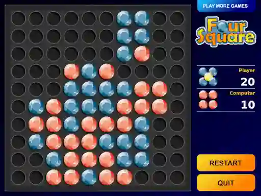 Oyunu Four Square çevrimiçi