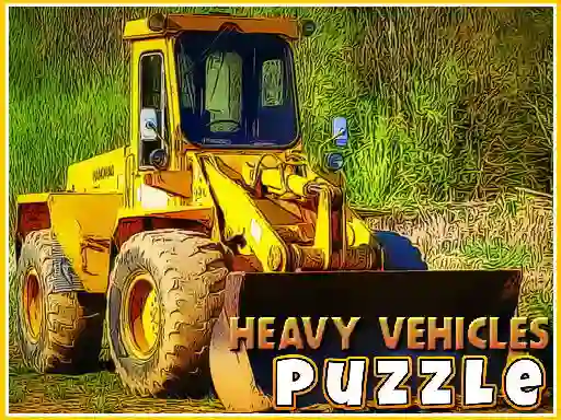 Oyunu Heavy Vehicles Puzzle çevrimiçi