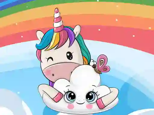 Oyunu Cute Unicorn Jigsaw çevrimiçi