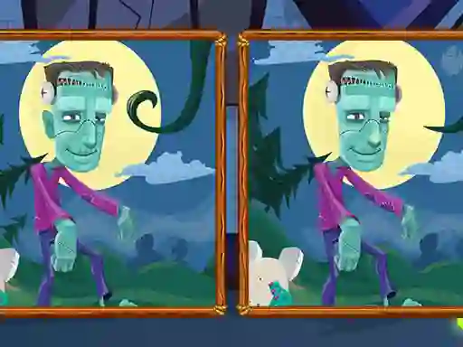 Oyunu Halloween Find the Differences çevrimiçi