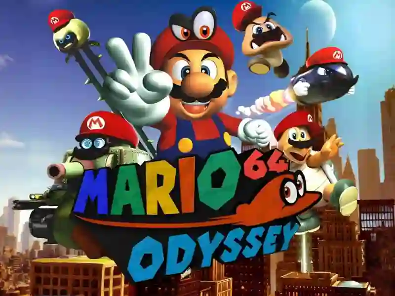 Oyunu Super Mario Odyssey 64 çevrimiçi