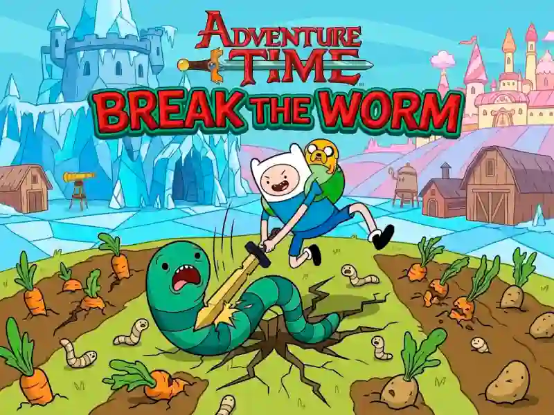 Oyunu Adventure Time Break the Worm çevrimiçi