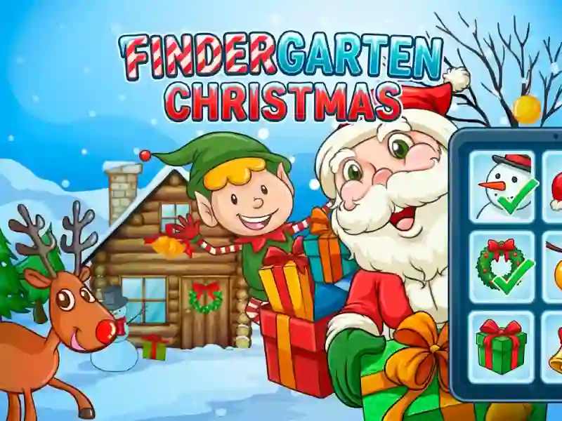 Oyunu Findergarten Christmas çevrimiçi