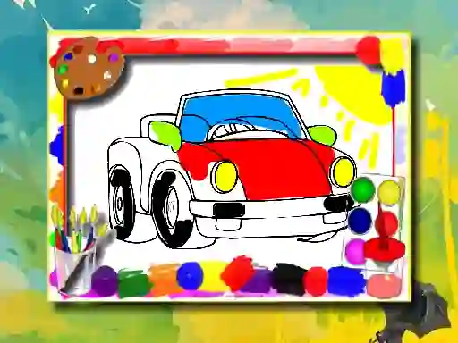 Oyunu Cartoon Cars Coloring Book çevrimiçi